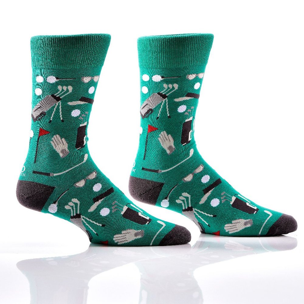 Yo Sox Golf-Mens Crew Socks